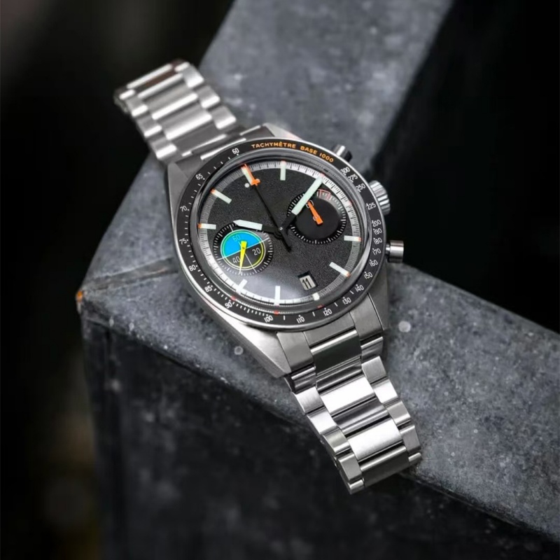 CILOA Black Round Watch Men's  - Seiko Watch Presage recension och pris