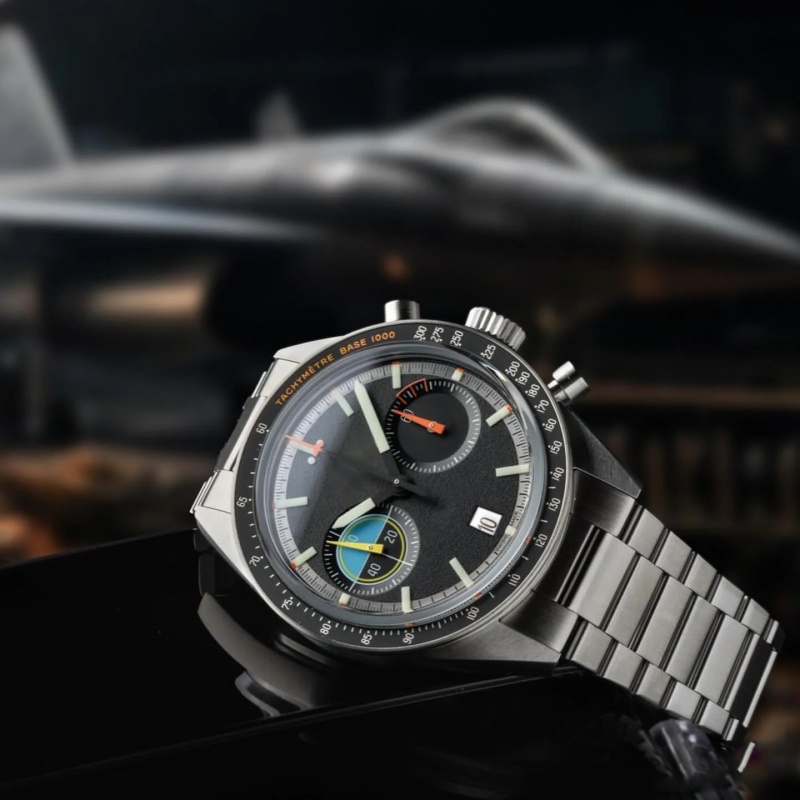 CILOA Black Round Watch Men's  - Seiko Watch Presage recension och pris