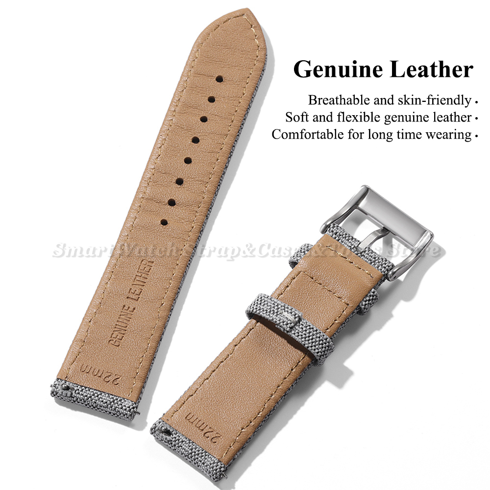 Quick Release Sailcloth Watch  - Suede Strap Watch recension och pris