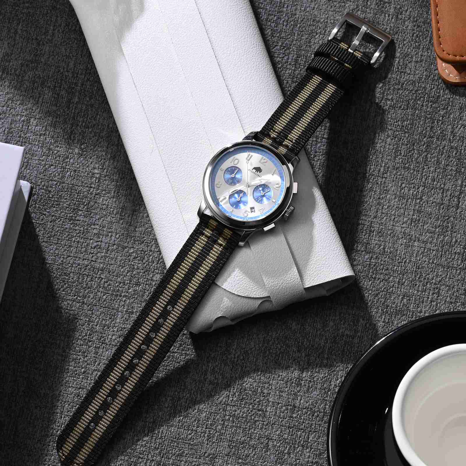 BISONSTRAP Nylon Wacth Strap,1 - Suede Strap Watch recension och pris