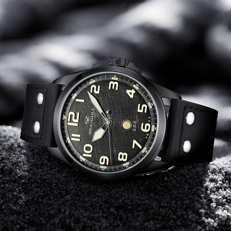Seagull 43mm Pilot Watch Vinta - Omega Watch Constellation recension och pris