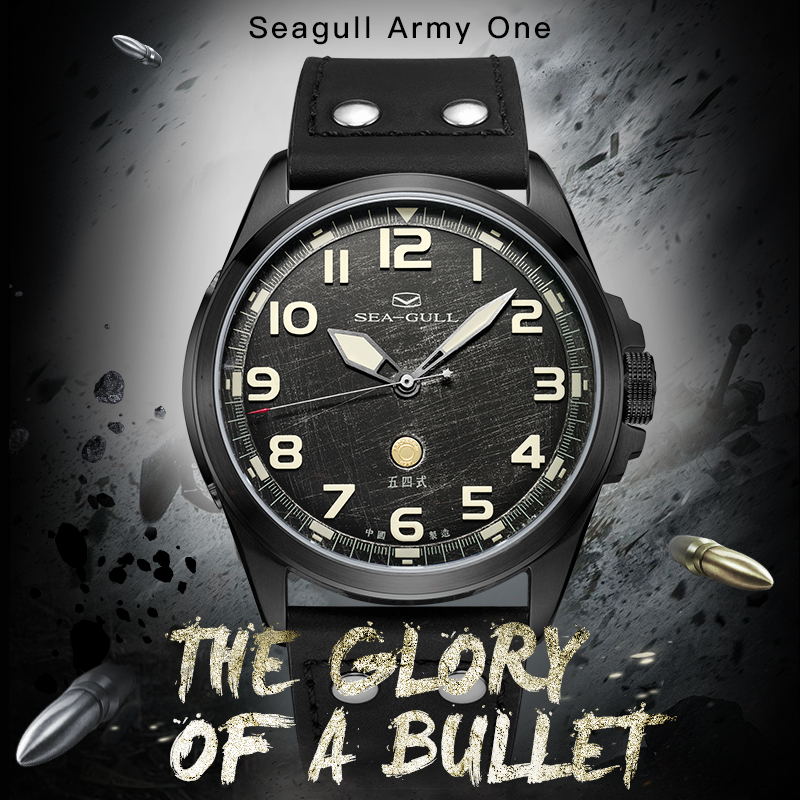 Seagull 43mm Pilot Watch Vinta - Omega Watch Constellation recension och pris