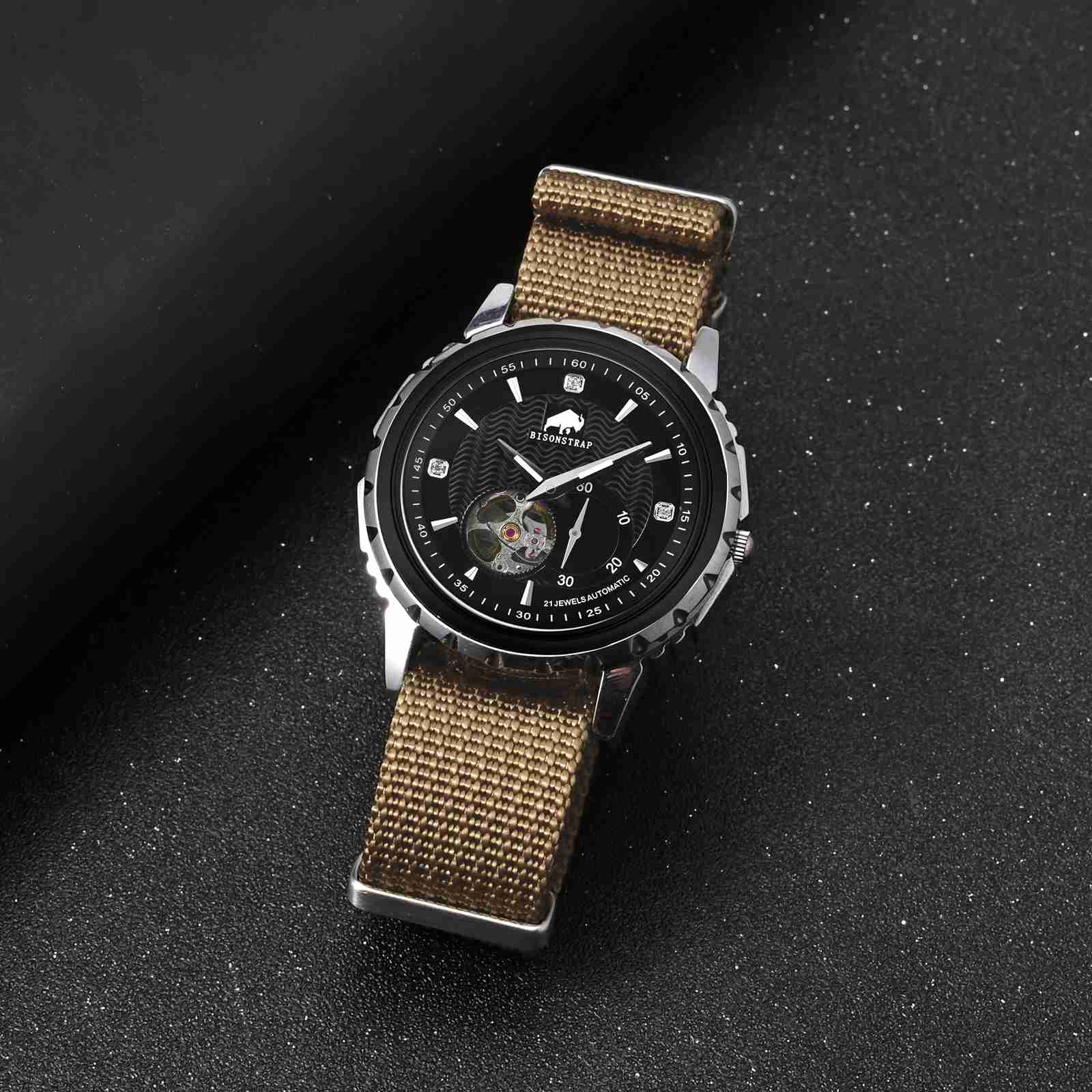 BISONSTRAP Men's Watch Strap 1 - Suede Strap Watch recension och pris