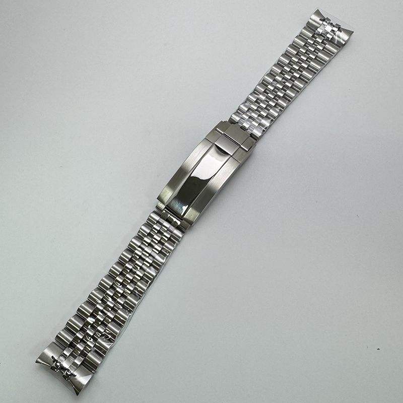 Oyster/Jubilee Bracelet Silver - Curved Spring Bar recension och pris