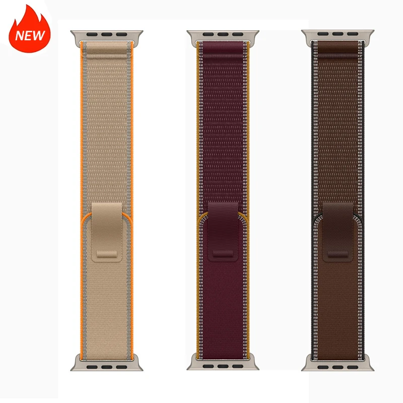 Alpine Loop NEW Burgundy Nylon - Sport Loop Velcro recension och pris