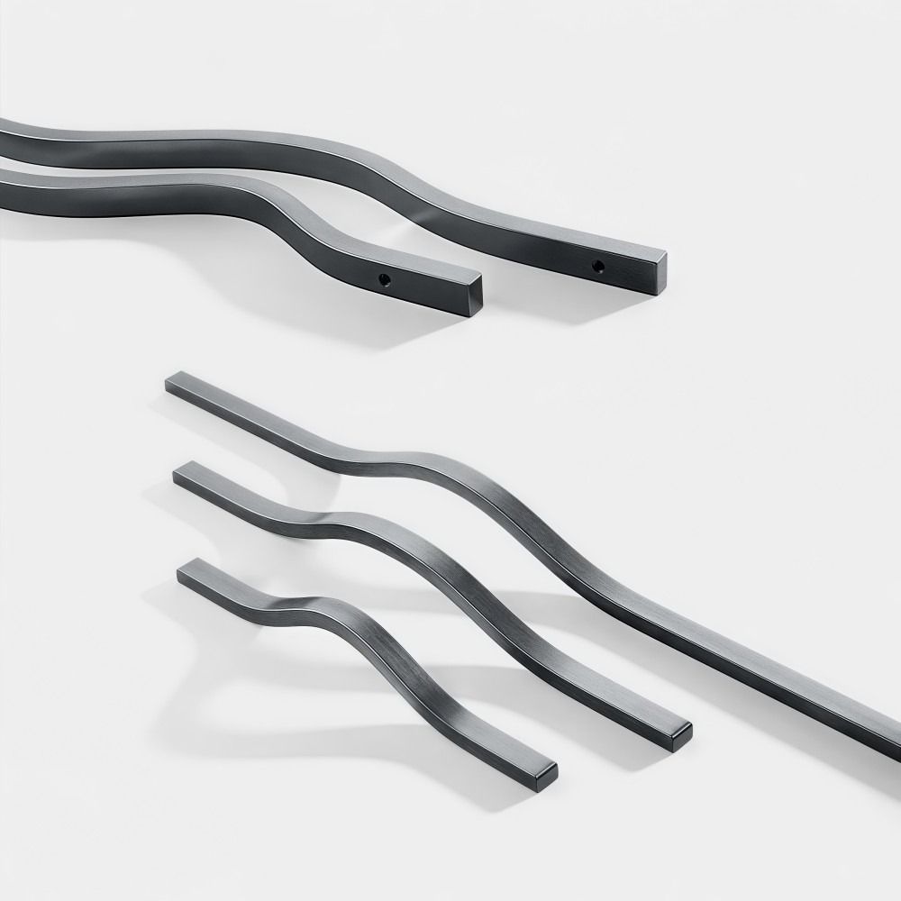 Aluminum Alloy Cabinet Pull Ha - Curved Spring Bar recension och pris