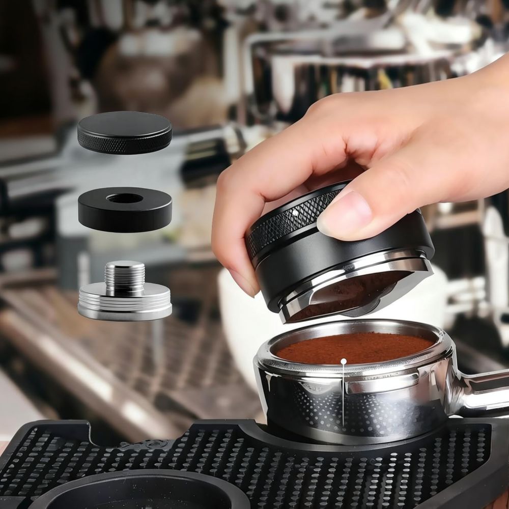 Sapele Espresso Tamper Station - Spring Bar Tool Set recension och pris